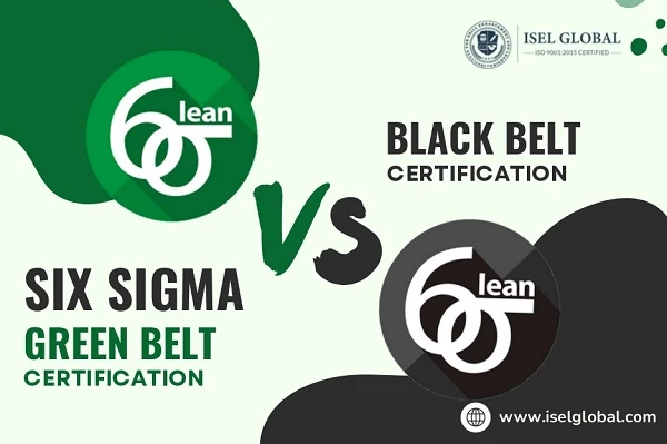 Six Sigma Green Belt Certification vs Black Belt Certification