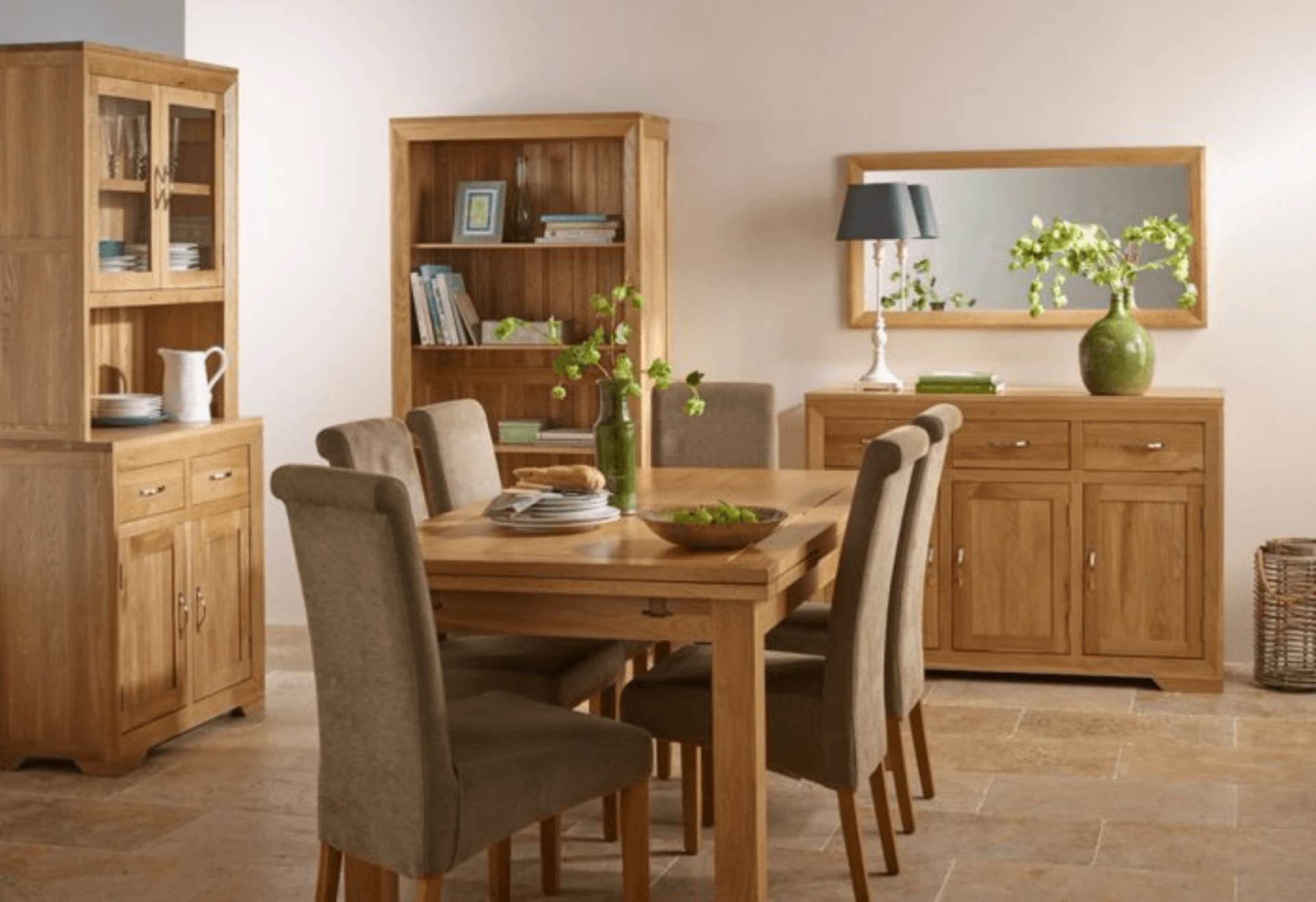 Buy extendable dining table &amp; chairs in NZ - Oak Furniture Store &amp; Sofas