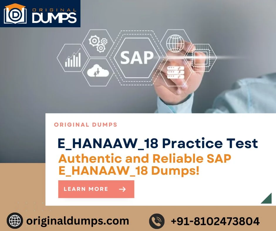 Master SAP Project Management with E_HANAAW_18 Dumps: A Path to Success