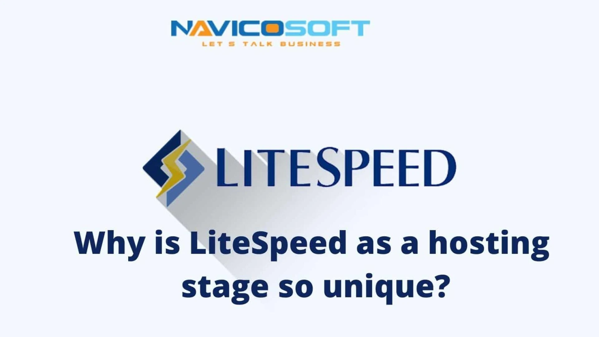 Why is LiteSpeed as a hosting stage so unique?