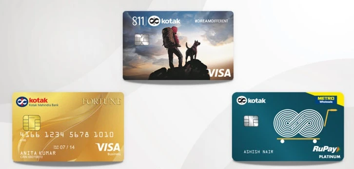 Kotak Mahindra Bank Lifetime Free Credit Cards