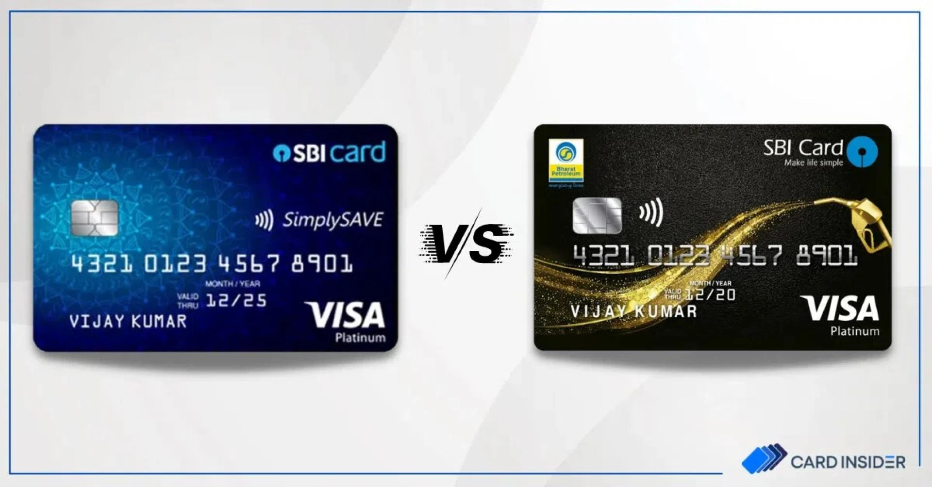 SBI SimplySAVE Credit Card vs BPCL SBI Credit Card