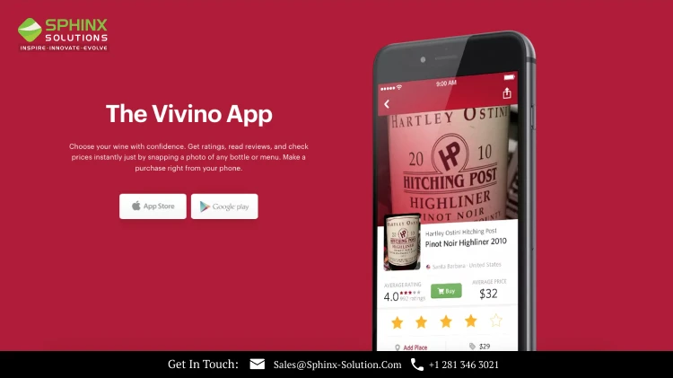 How Sphinx Solutions Helped Vivino Reach 60 Million Wine Users?