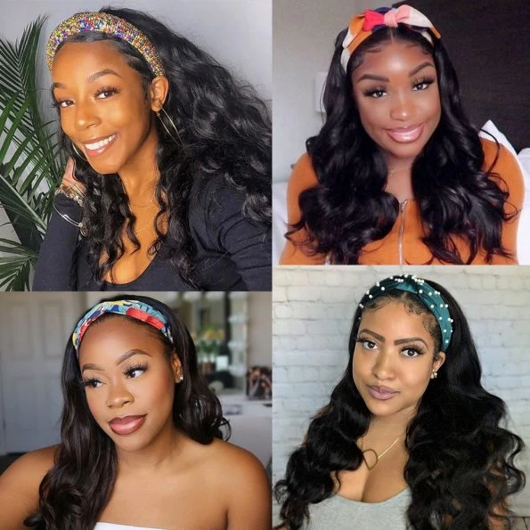 Different Ways To Style A Headband Wig