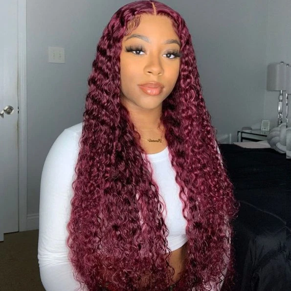 How To Dye Your Wig To Burgundy Color