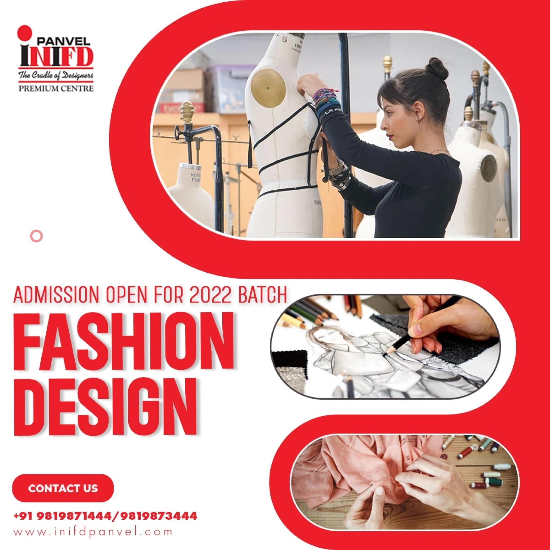 INIFD Panvel Fashion Designing Courses and fashion Design College in Mumbai