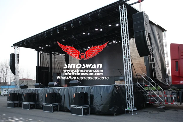 SINOSWAN Exhibition Trailers Are Ideal for Mobile Brand Promotion.