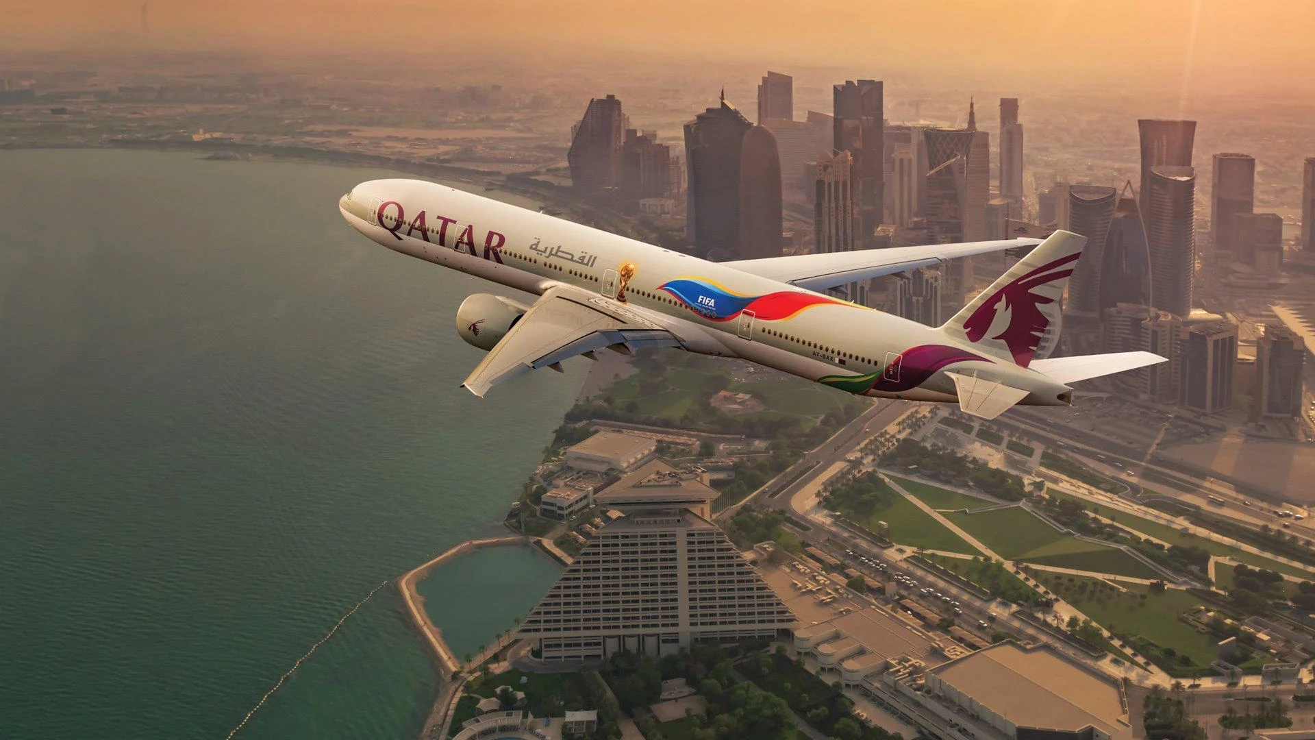 How can I speak with a live person at Qatar Airways?