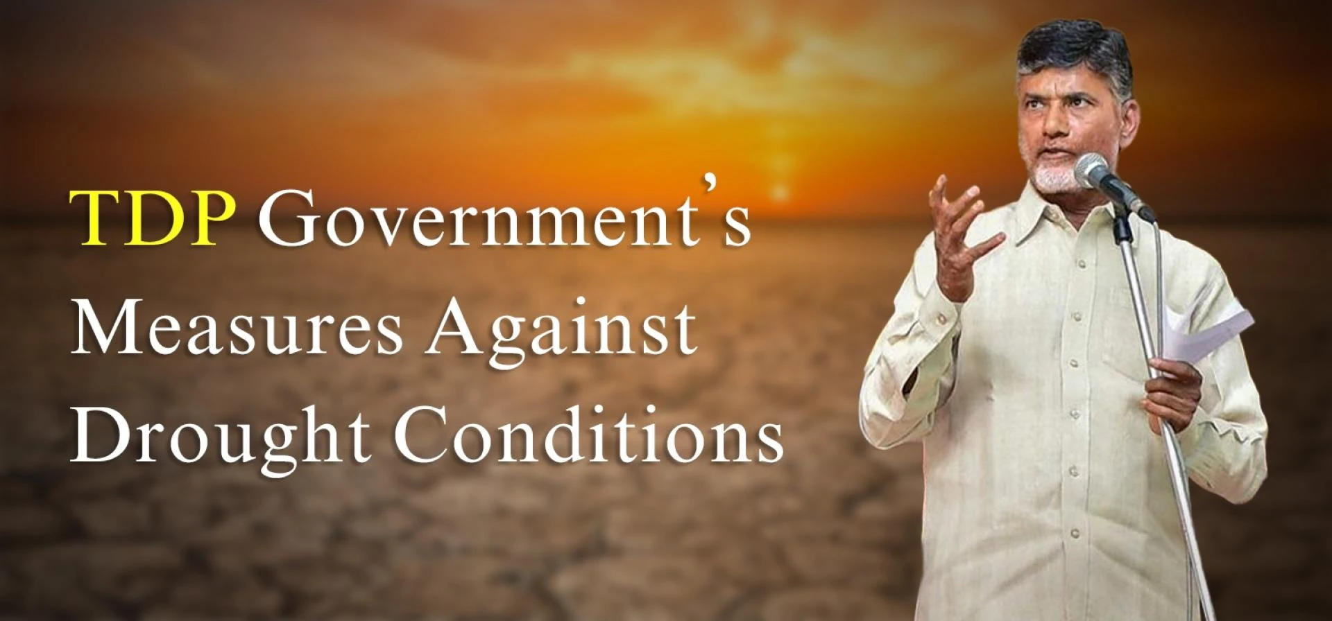 TDP Government’s Measures Against Drought Conditions