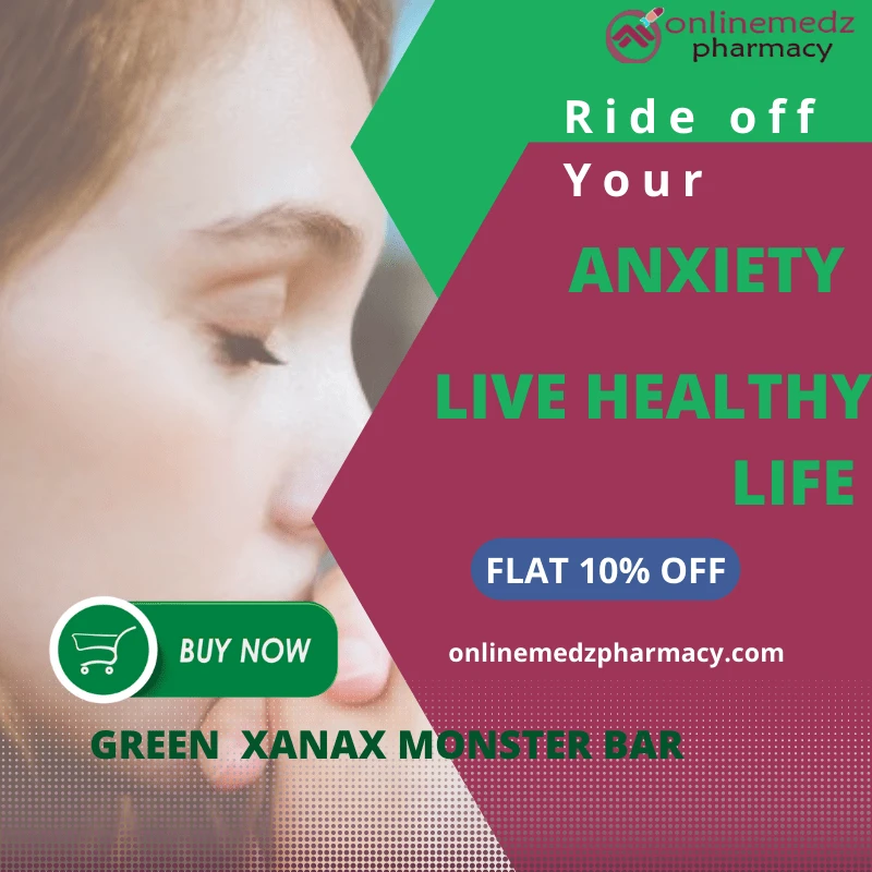Buy green Xanax Bar Online | S903