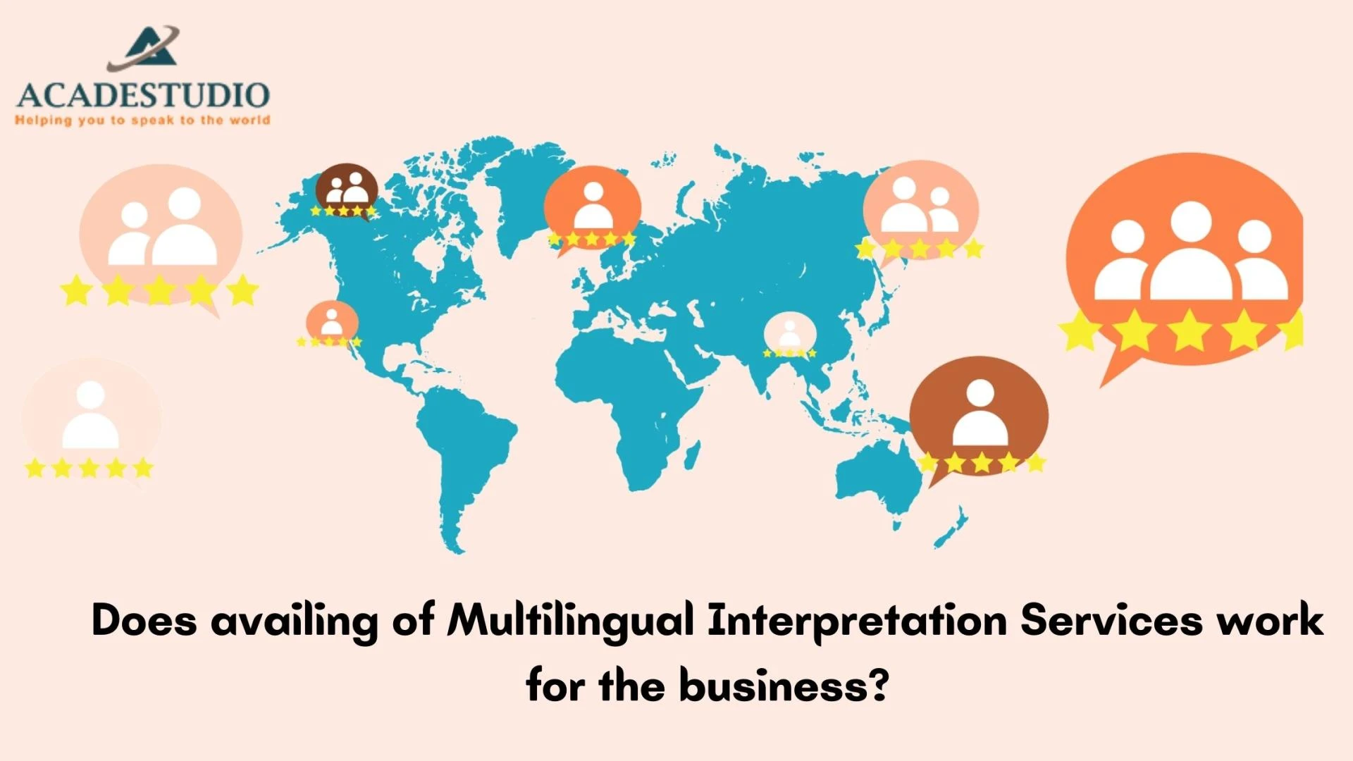 Does availing of multilingual interpretation services work for the business?