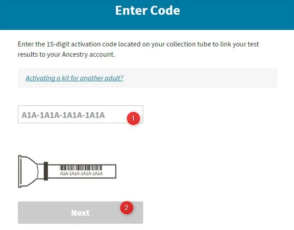 Ancetrydna.com/activate to activate your ancestry DNA Kit