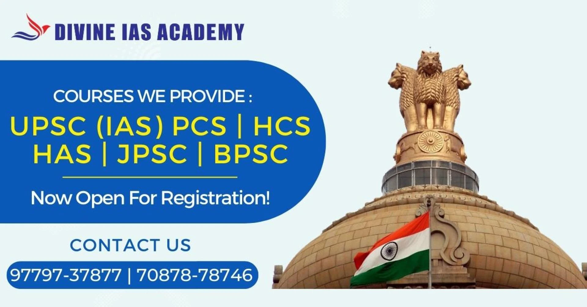 Stop Your Search For The Best IAS Coaching Academy In Chandigarh With Divine IAS Academy!