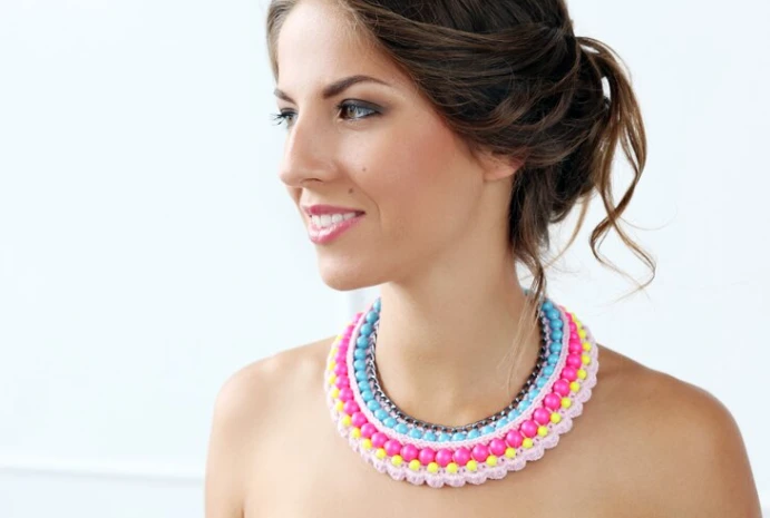 The Timeless Elegance of a Pink Chunky Necklace