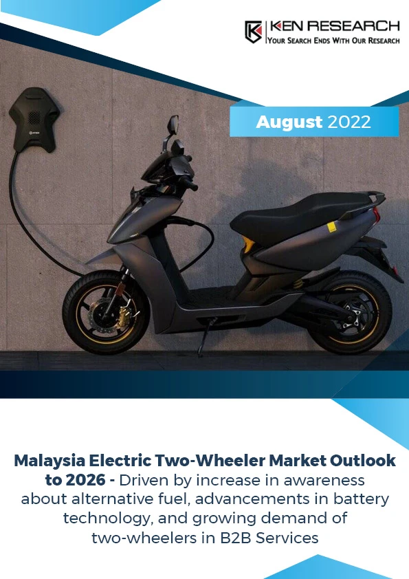 Malaysia Electric two-wheeler Vehicle Industry is expected to increase Electric two-wheeler sales revenue at a CAGR of ~6% between 2021 and 2026: Ken Research
