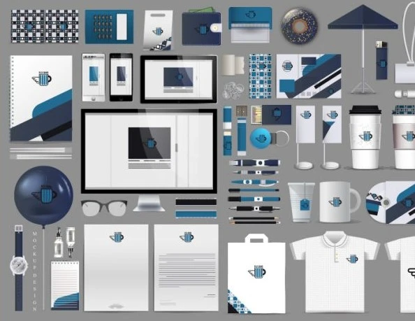 Business stationery design services for rebranding