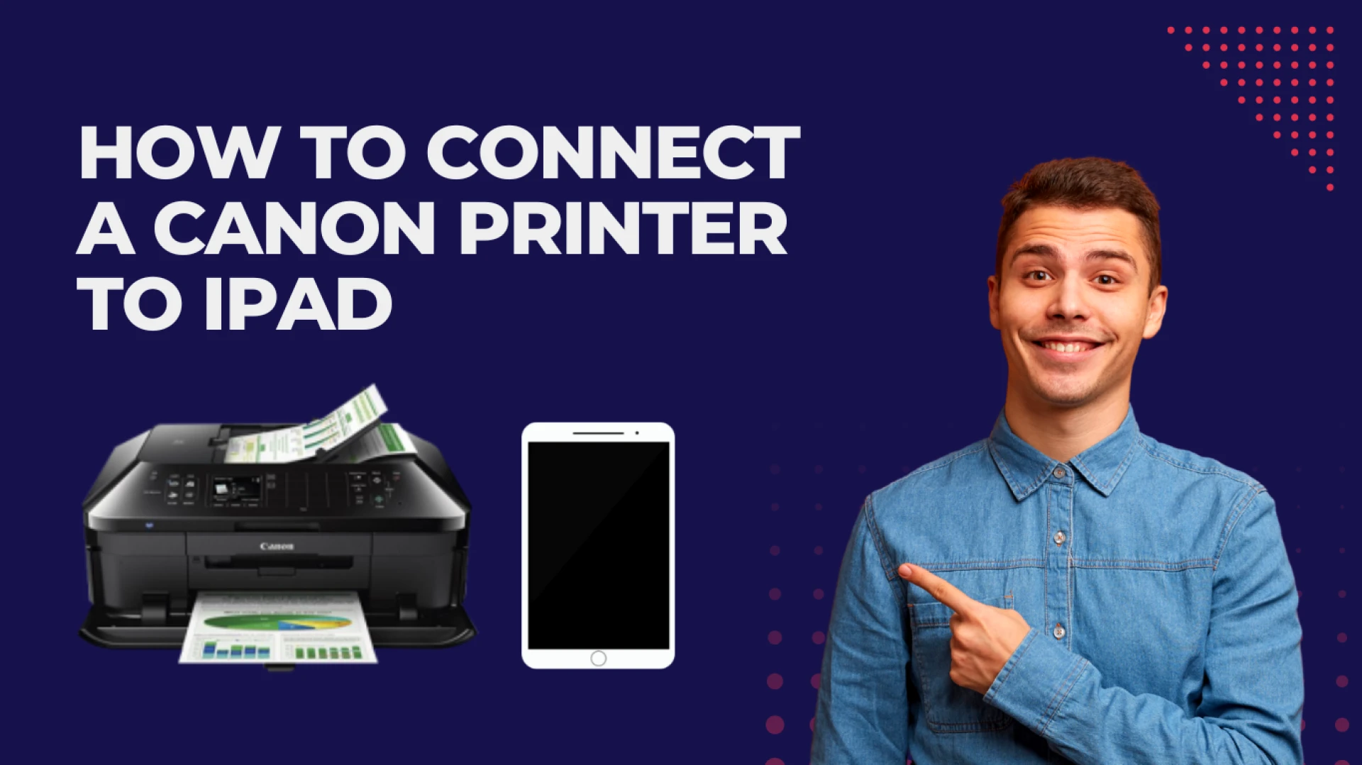 How Can I Wirelessly Connect My Ipad To My Canon Printer?