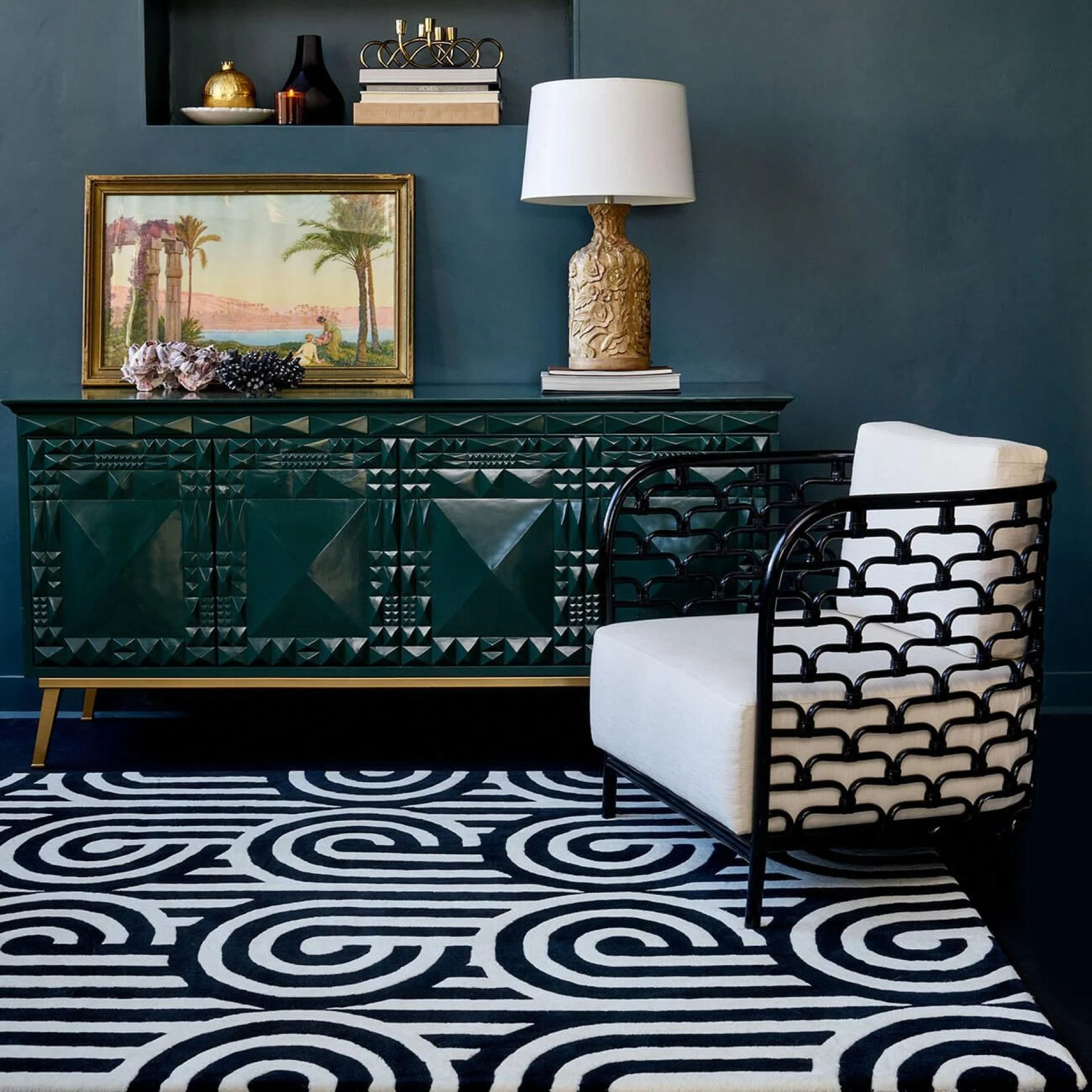 How to Make a Statement with Black And White Rugs