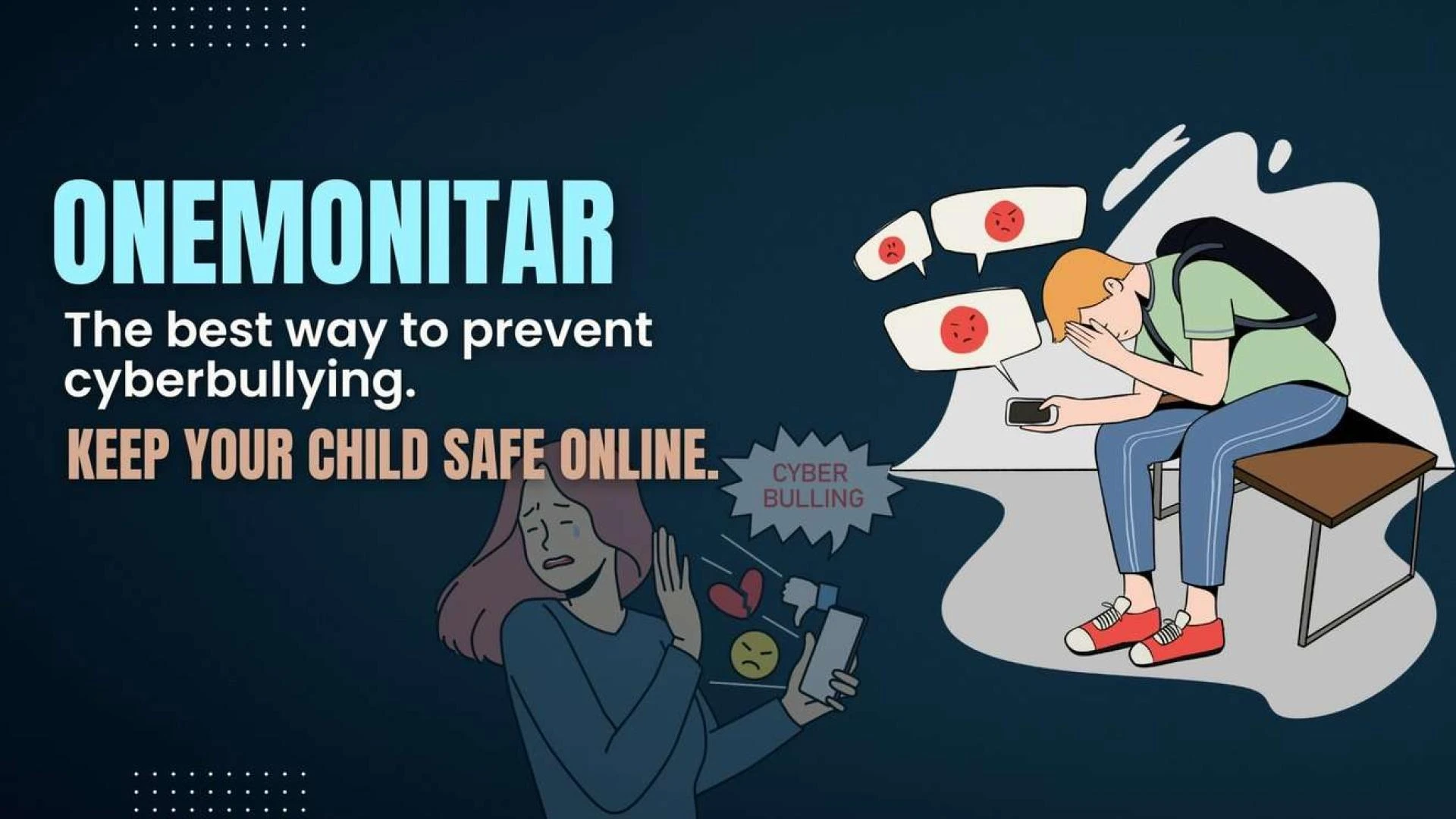 How to Use ONEMONITAR to Prevent Cyberbullying with Phone Spy App