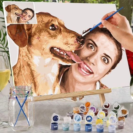 The Joy of Painting: Easy, Horse-Themed, Van Gogh-Inspired, and Personalized Paint-by-Numbers Kits for Adults