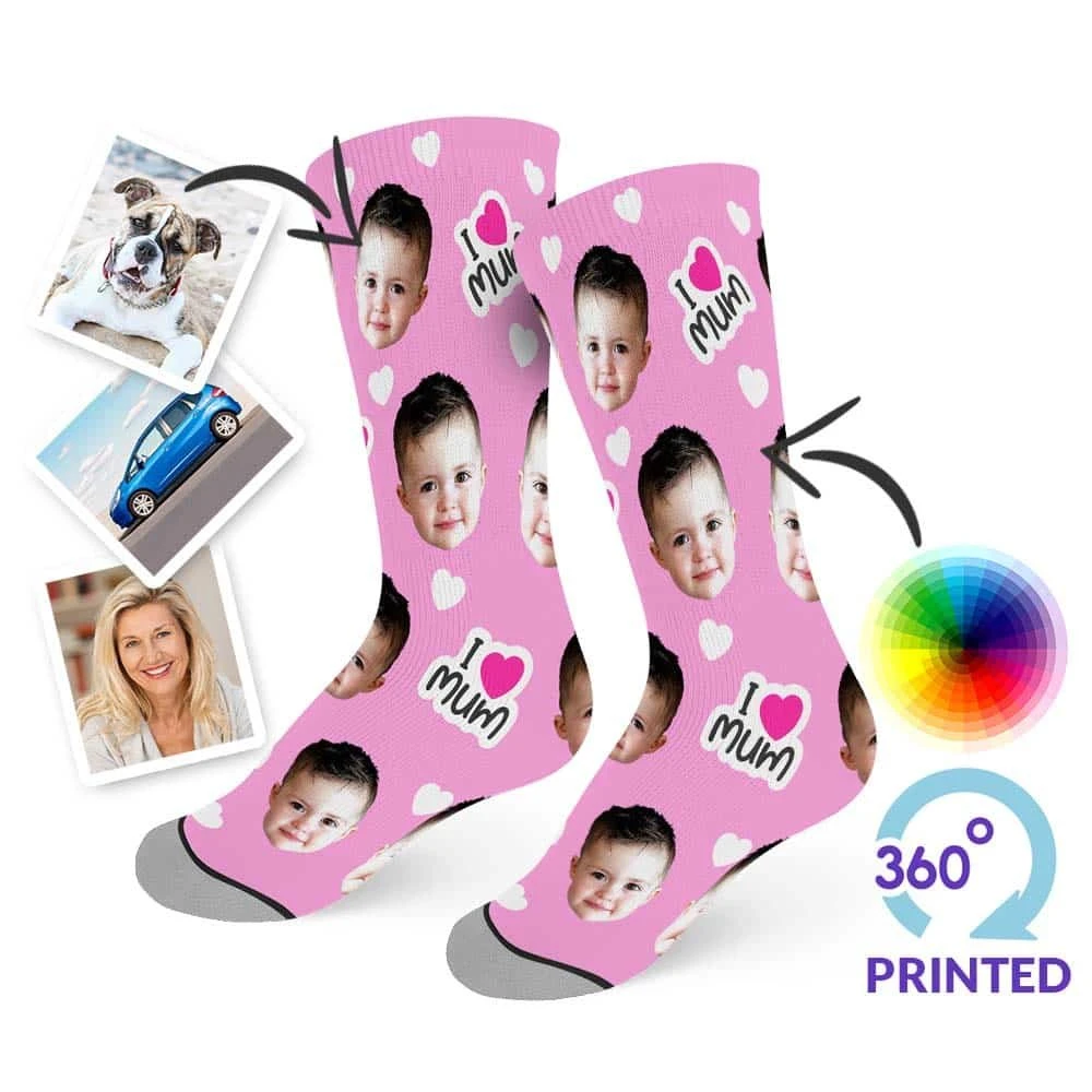 Face Socks — Cherish Your Loved Ones Smile with High-Quality Custom Socks
