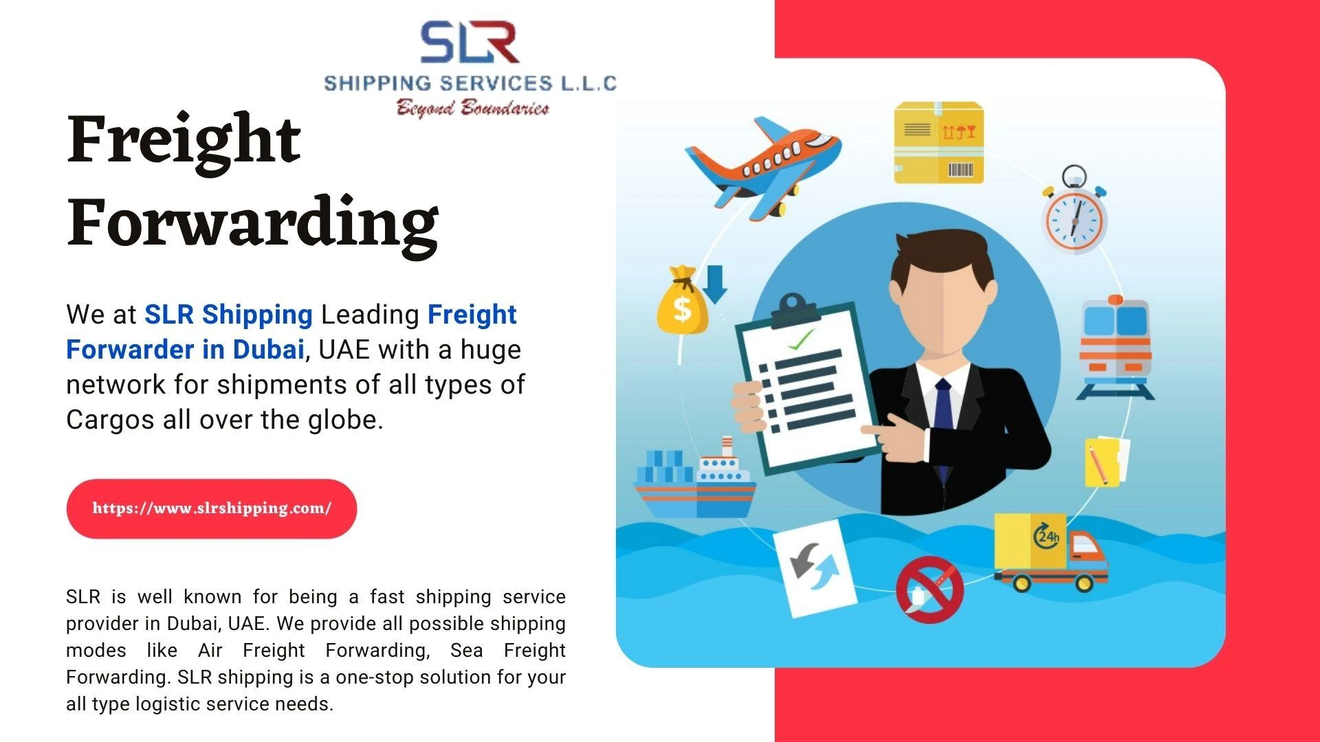 Best Freight Shipping Agency in Dubai | SLR Shipping