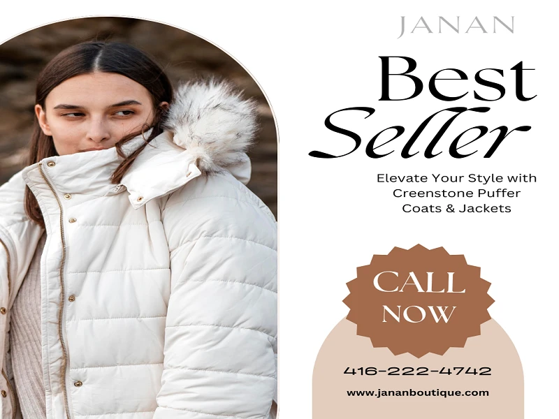 Purchase Upscale Outerwear Such As The Creenstone Coats And More At Janan Boutique