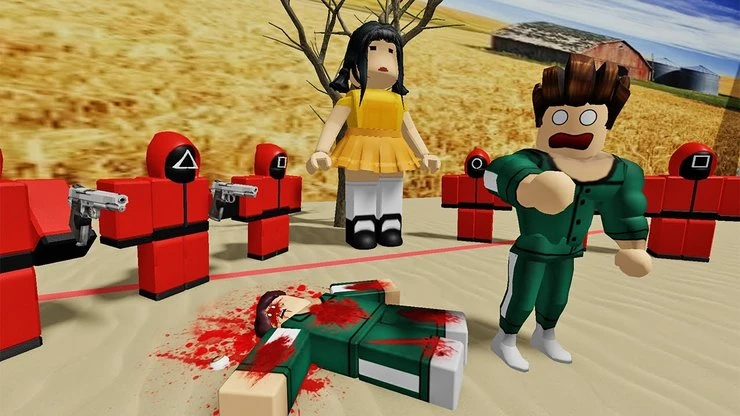 Roblox Squid game parental guidance