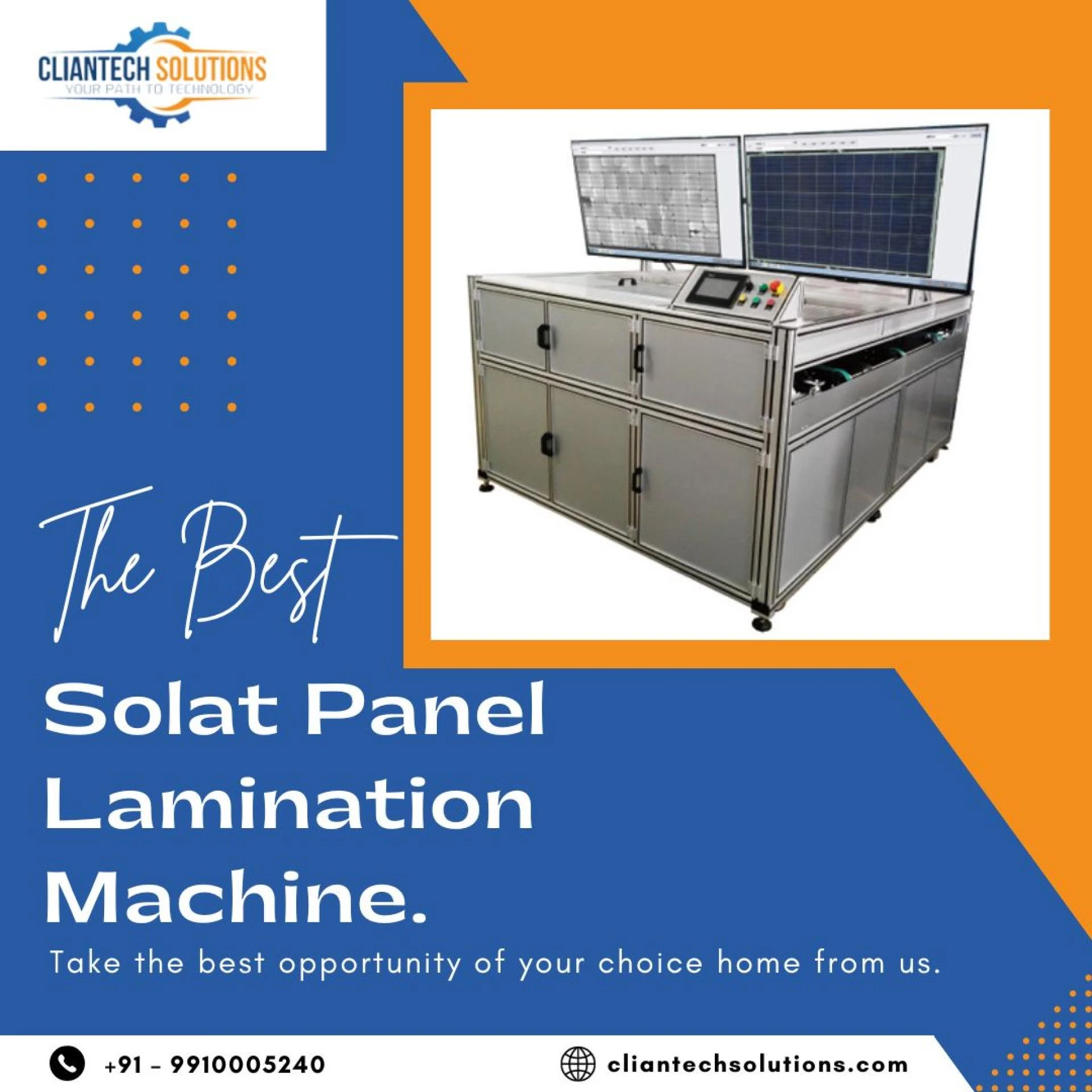 Revolutionizing Solar Panel Manufacturing With Solar Panel Laminator Machine - Cliantech Solutions