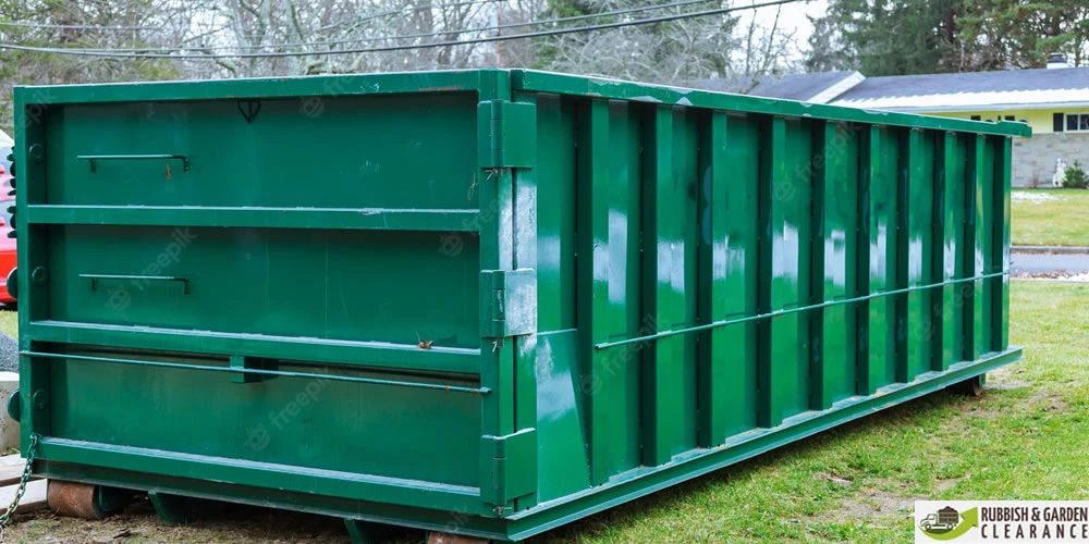 Why is a dumpster significant for rubbish clearance in Sutton?