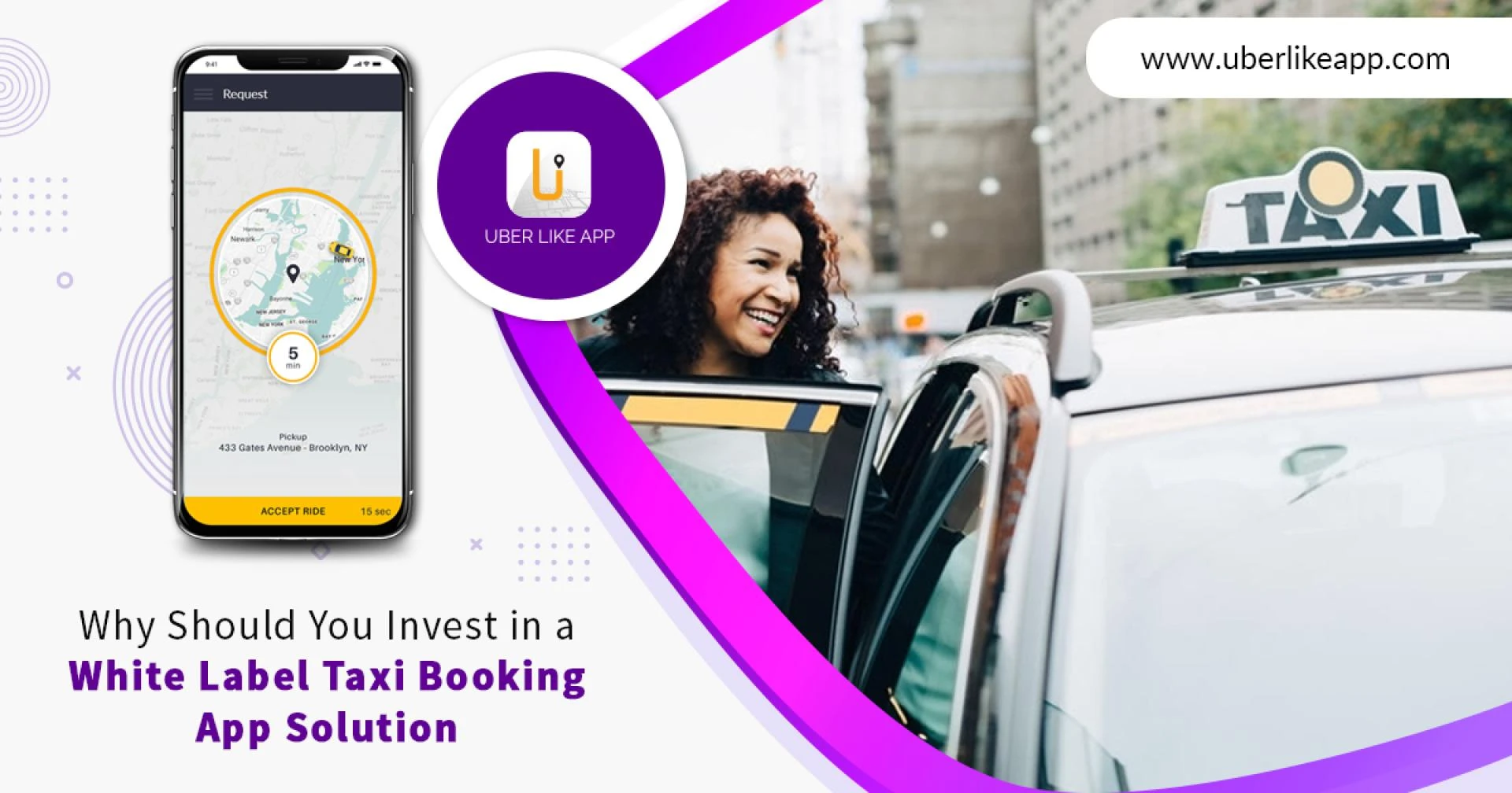 Why should you invest in a white label taxi booking app solution?