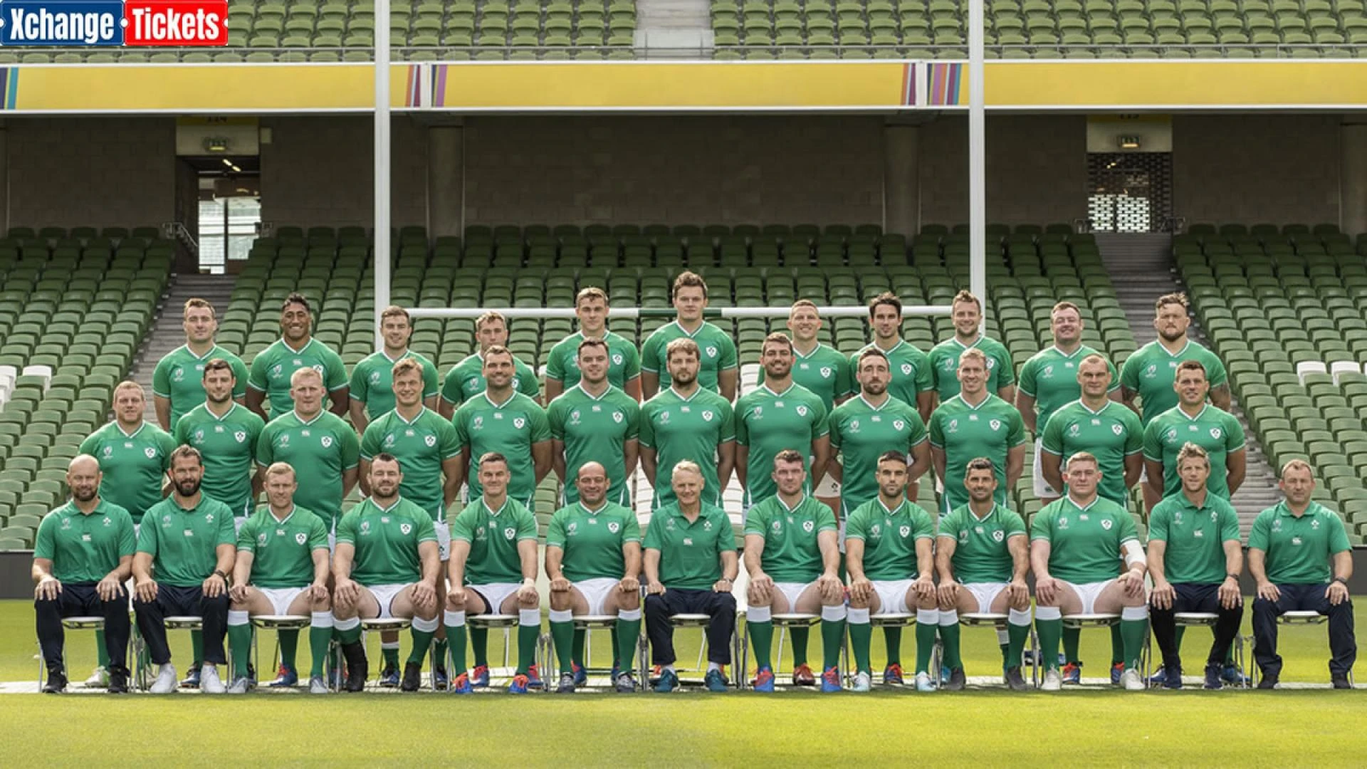 Andy Farrell has named the players of the Ireland squad
