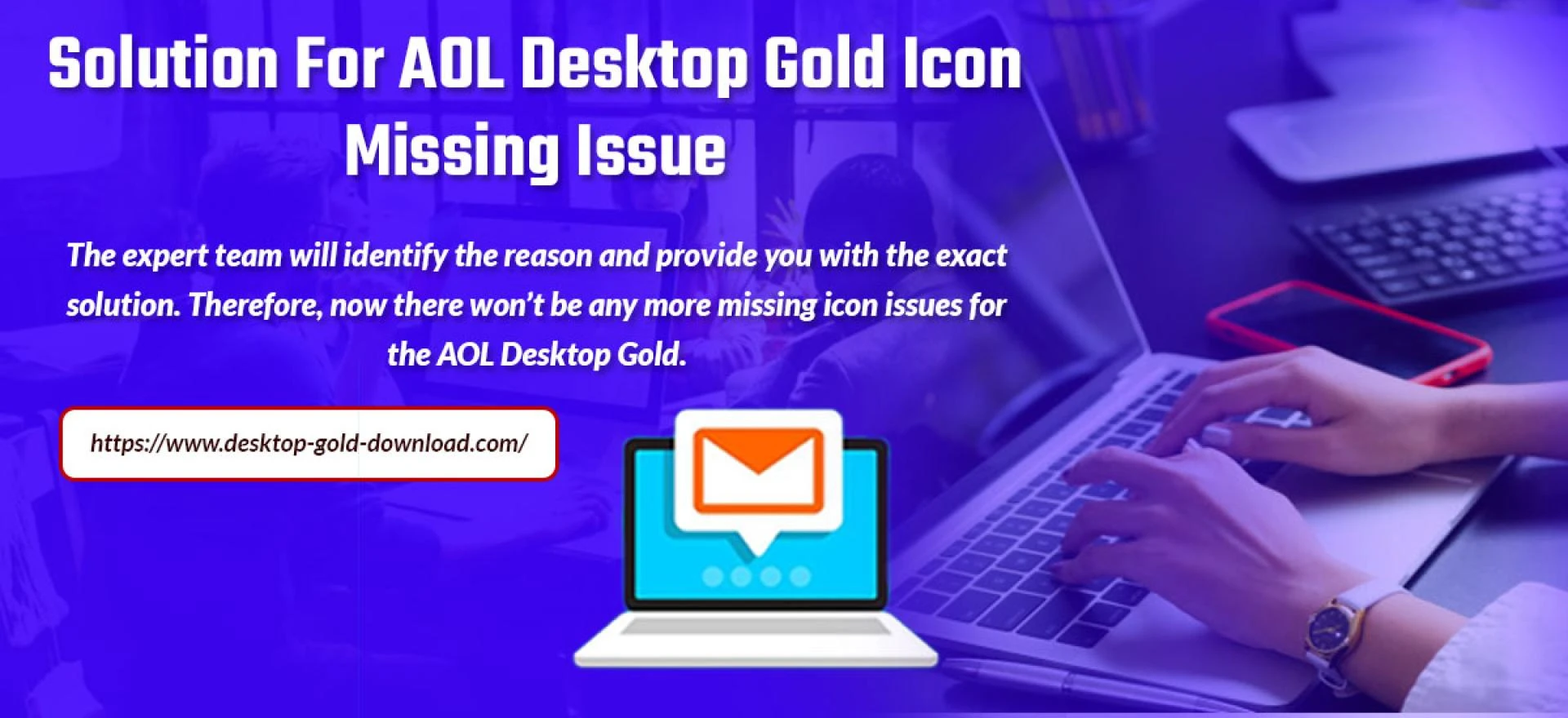 Solution For AOL Desktop Gold Icon Missing Issue