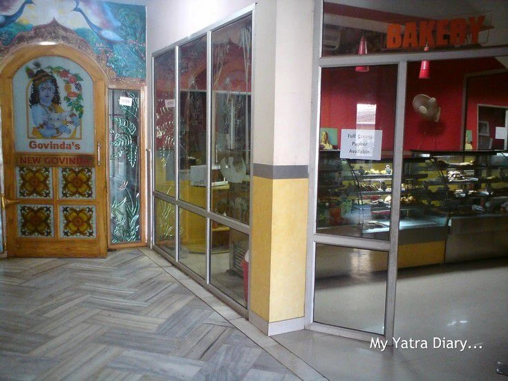 ISKCON Govinda\'s restaurant and Bakery shop, Vrindavan