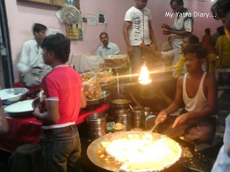 Street food of Vrindavan