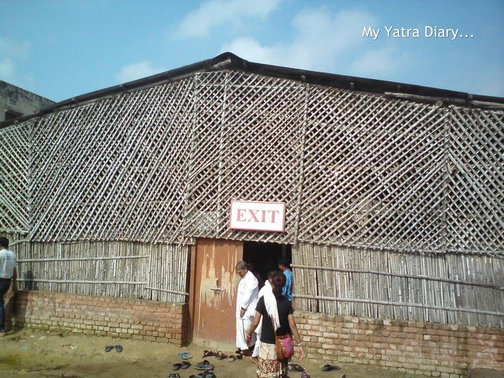 Prasadam hall of ISKCON temple in Vrindavan