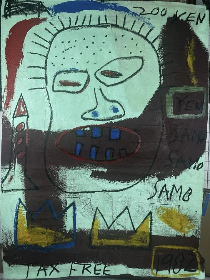 A Major Painting “200 Yen” to Resurface by American Artist Jean-Michel Basquiat