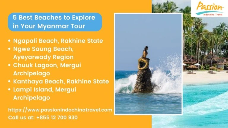 5 Best Beaches to Explore in Your Myanmar Tour