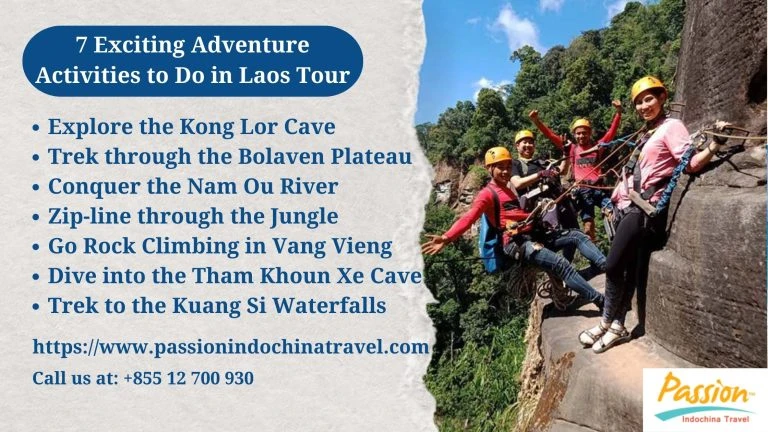 7 Exciting Adventure Activities to Do in Your Laos Tour
