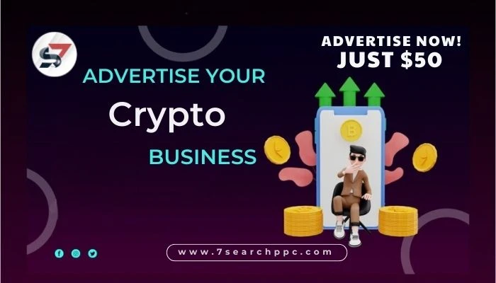 advertise crypto business