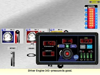 Virtual Fire Pump Panel Simulator