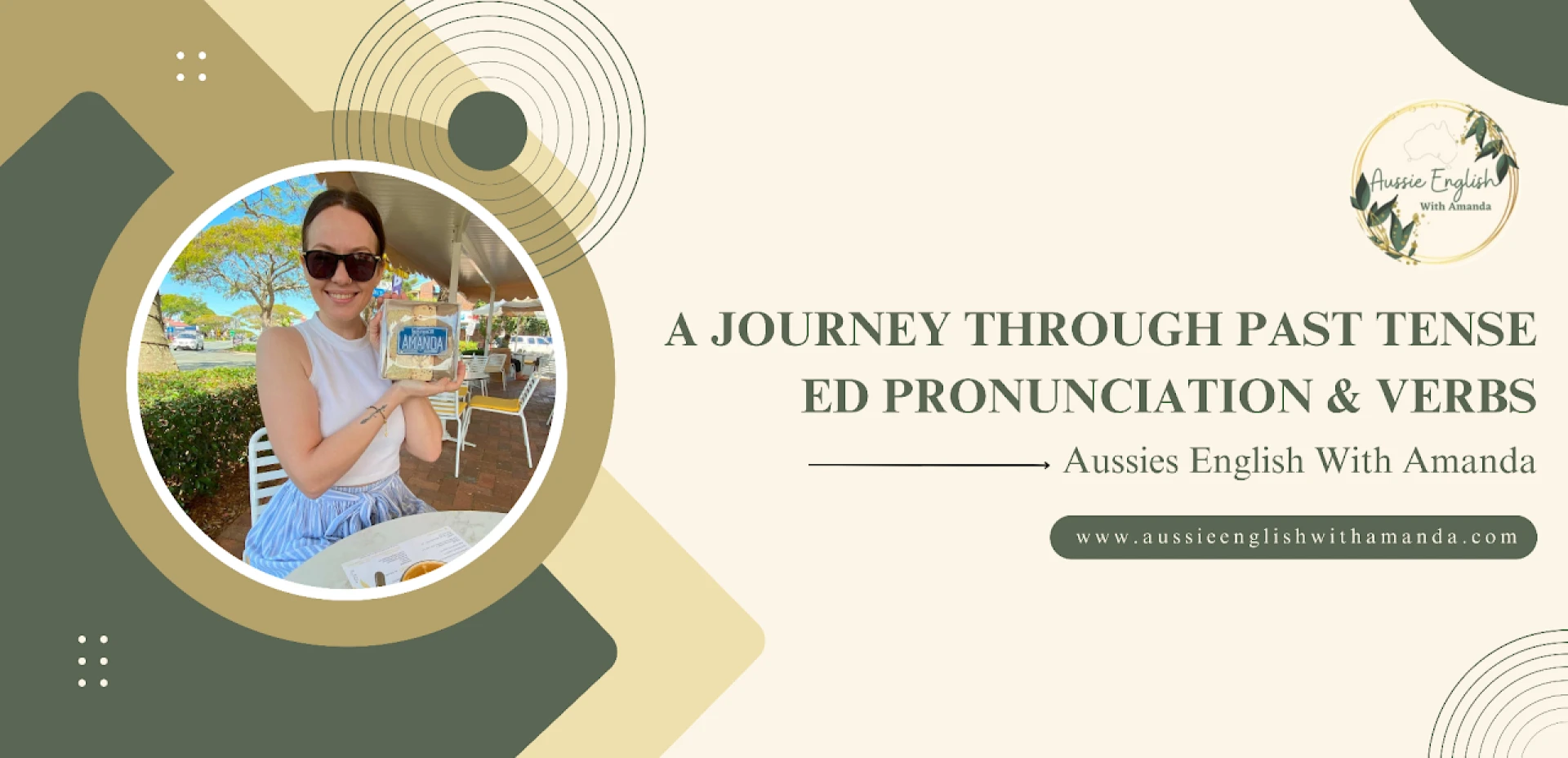 A Journey Through Past Tense ED Pronunciation &amp; Verbs | Aussies English With Amanda