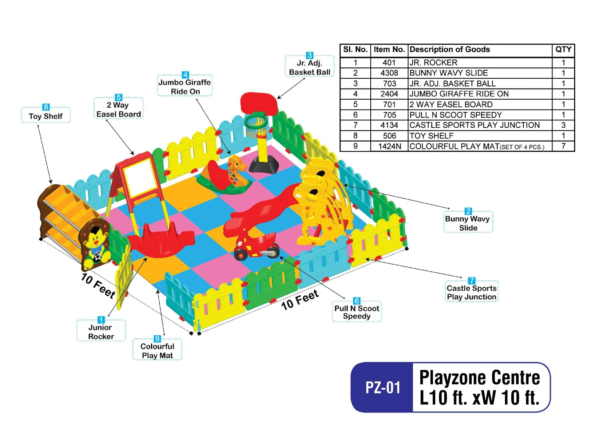 Indoor Play Equipment Manufactures In Bangalore