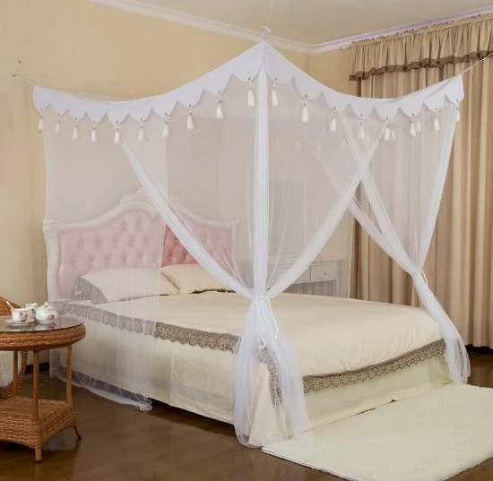 Elegant Hanging Spike Multiple Doors 4 Corner Post Bed Canopy Mosquito Net - China Mosquito Net and Bed Canopy price | Made-in-China.com