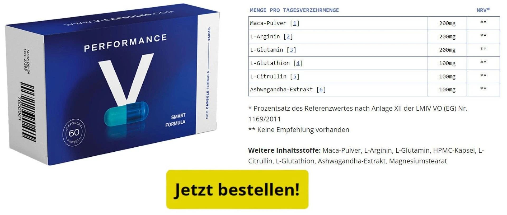 Volt Male Enhancement Capsules
