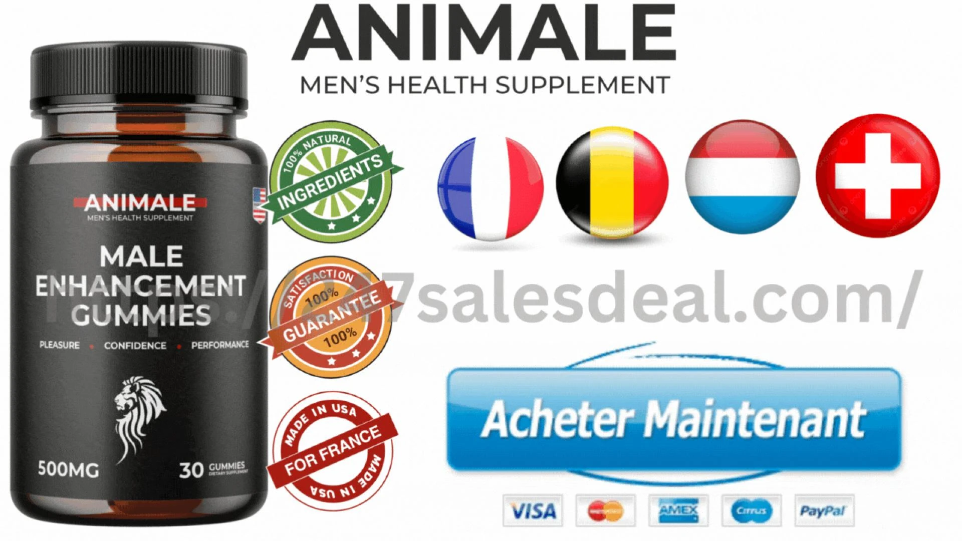 Animale Male Enhancement Gummies FR