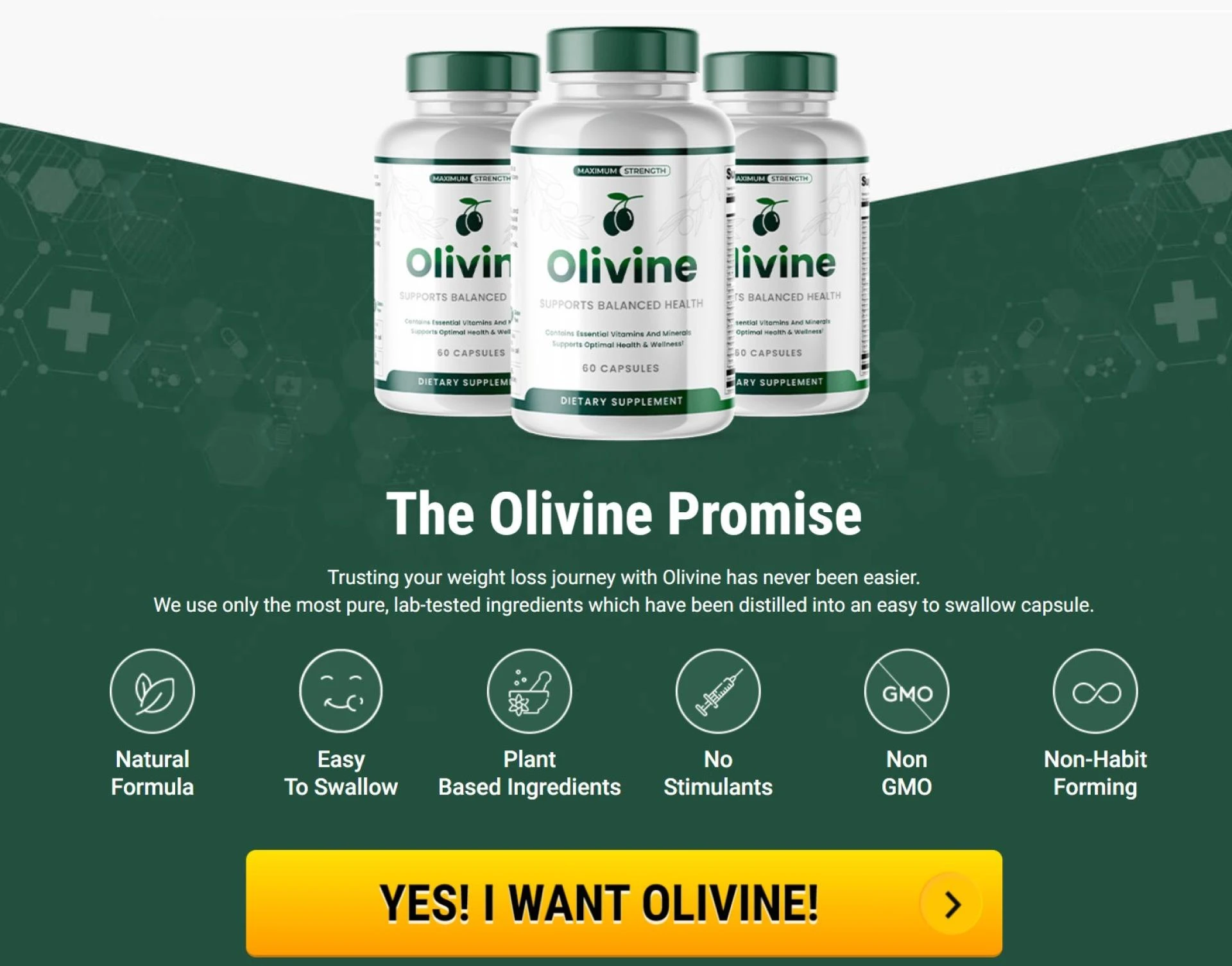 Olivine Weight Loss Diet Pills USA, CA, UK, AU, NZ, IE