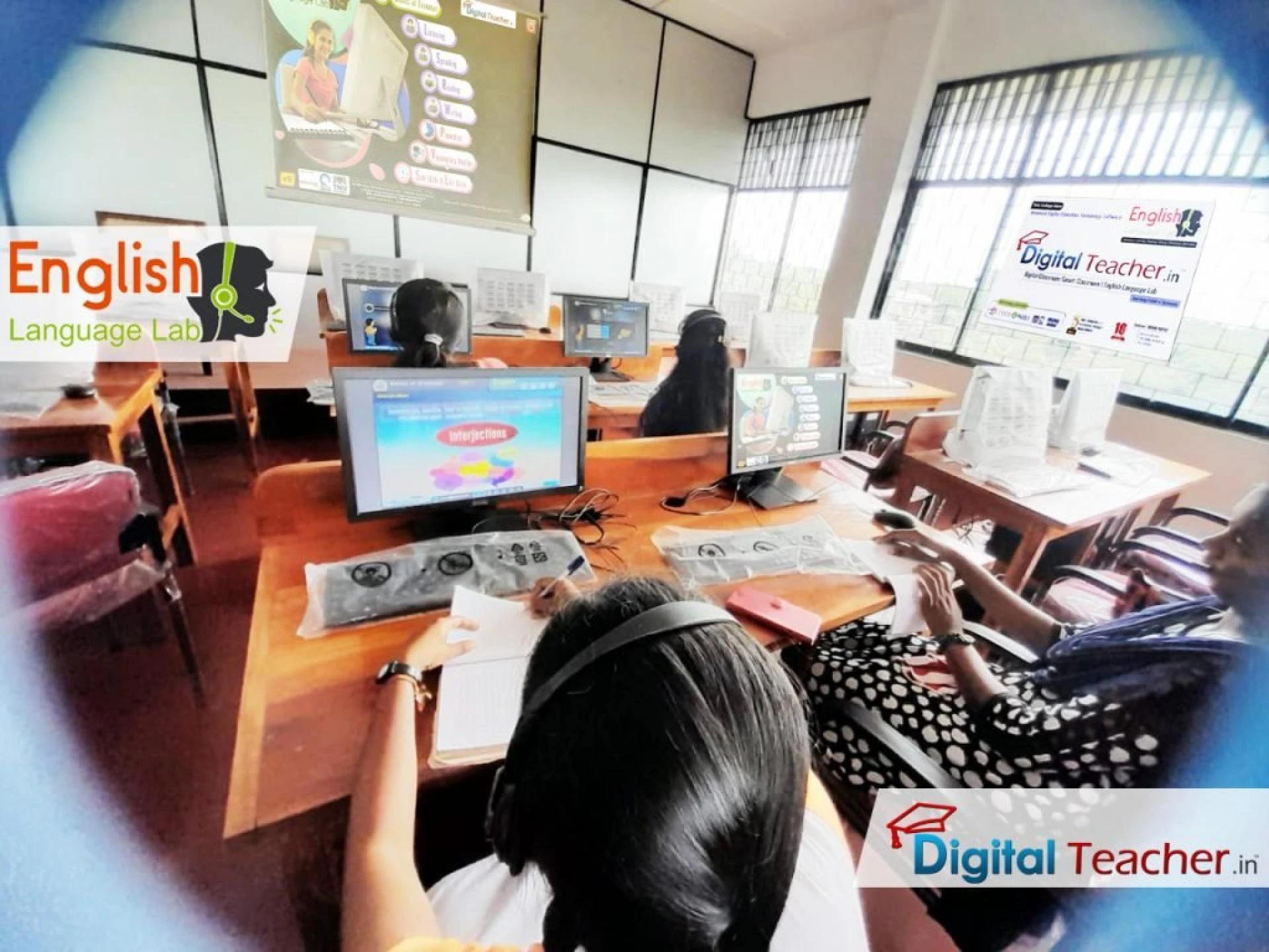 English Digital Language Lab Software in School
