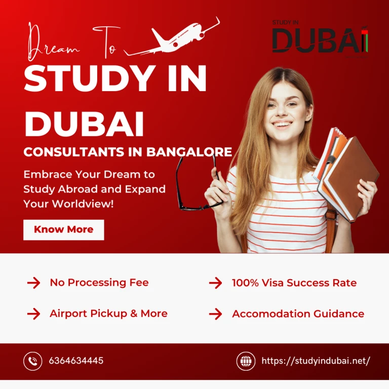 Study in Dubai Consultants in Bangalore