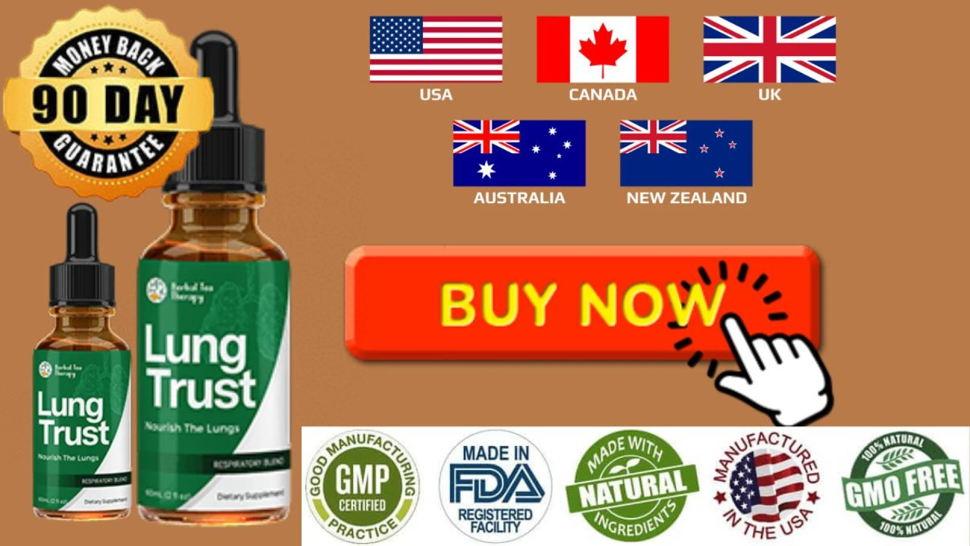Herbal Tea Therapy Lung Trust US, CA, UK, IE, AU, NZ